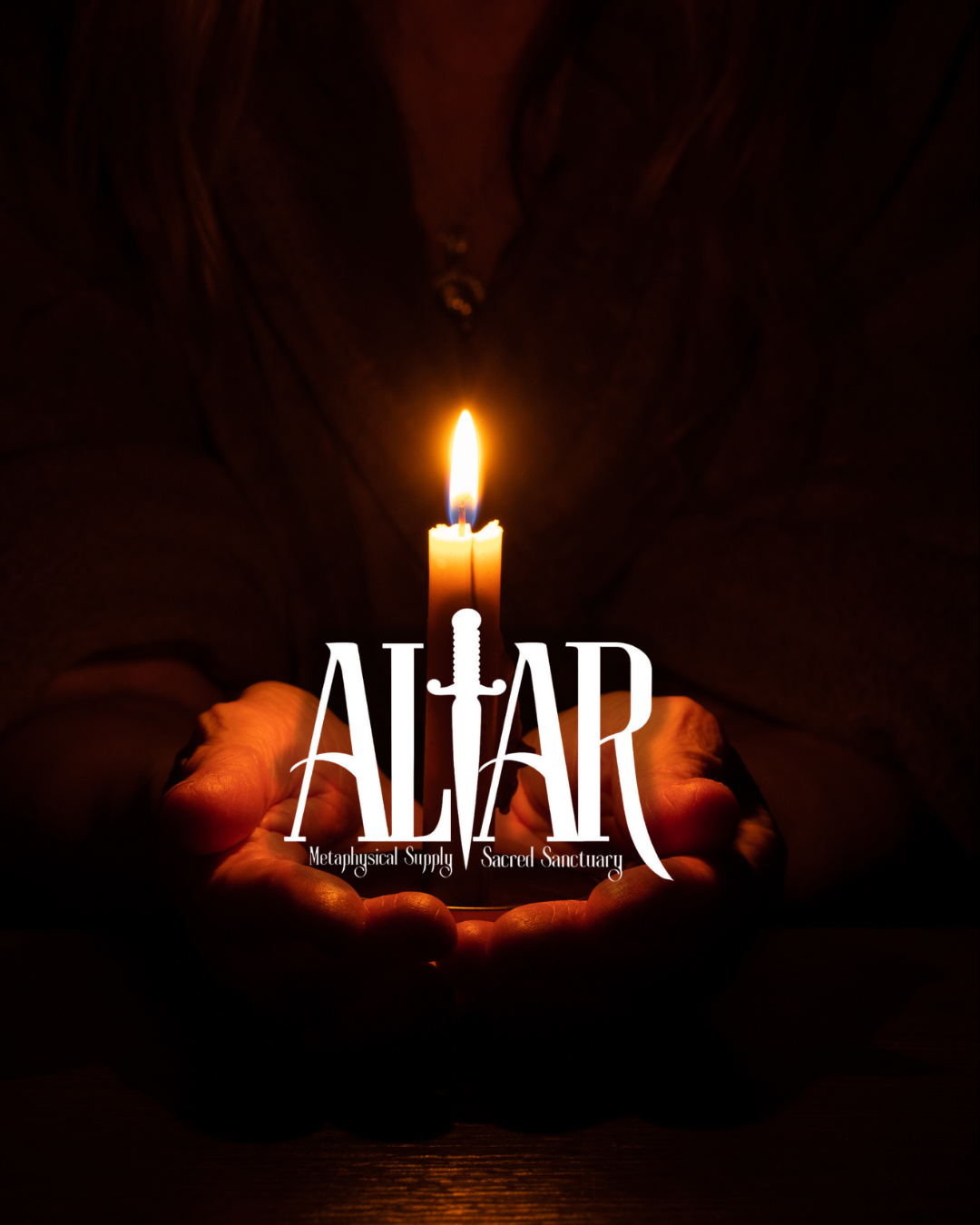 Prayer and spell candles.