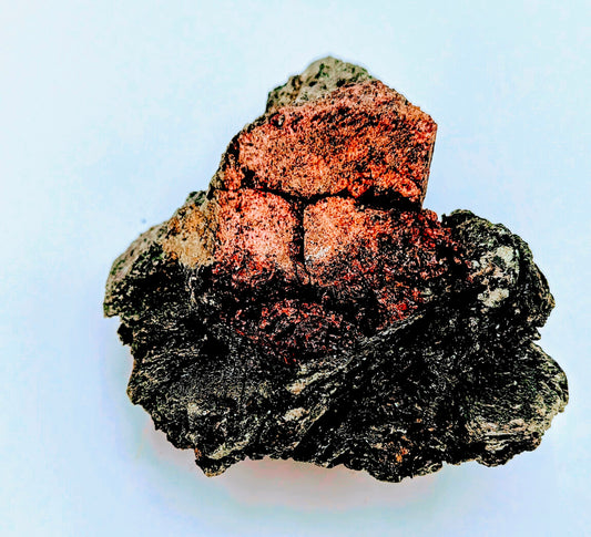 Garnet in Fuchite (RARE)