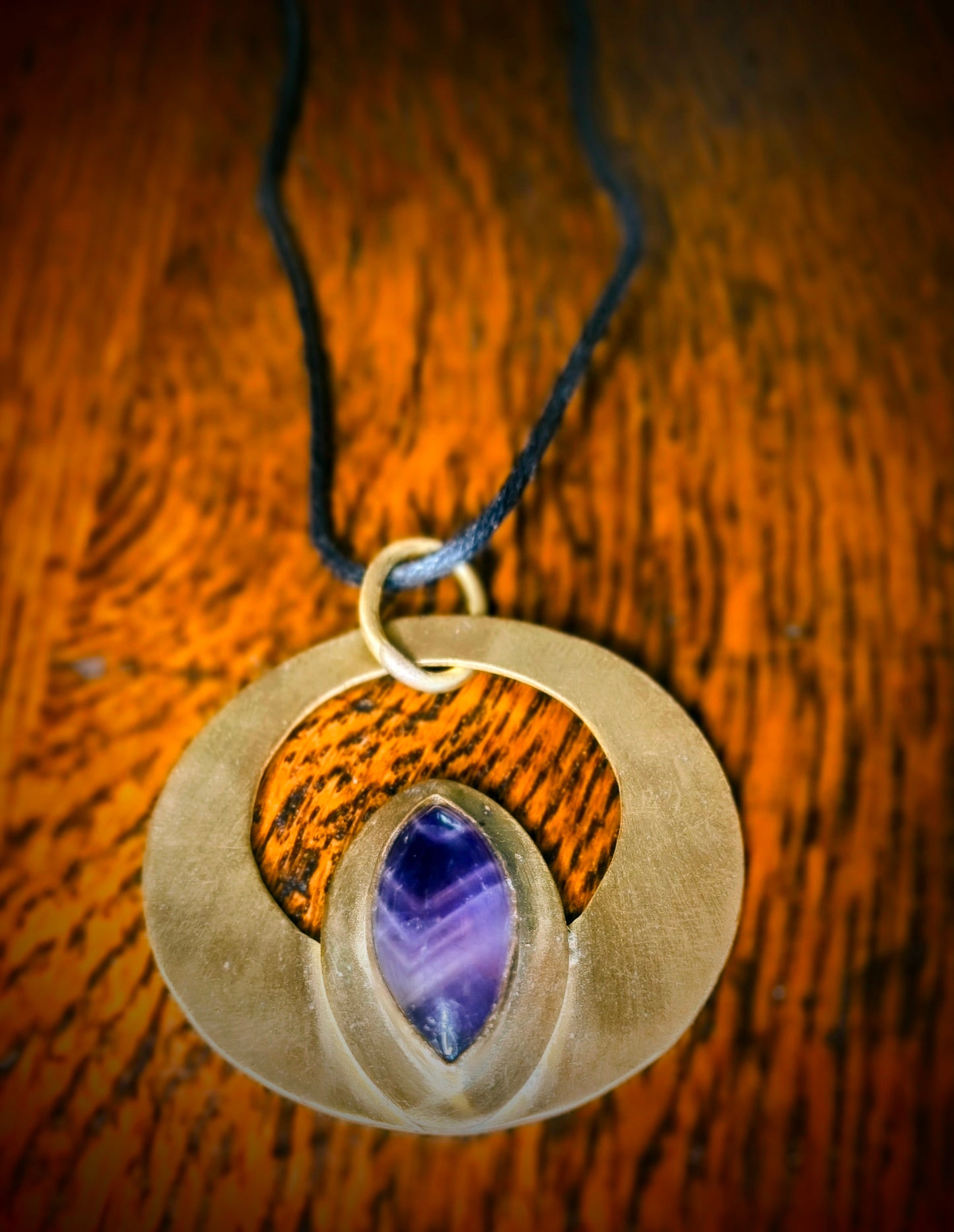 Amethyst Handmade Brass Druid Collection