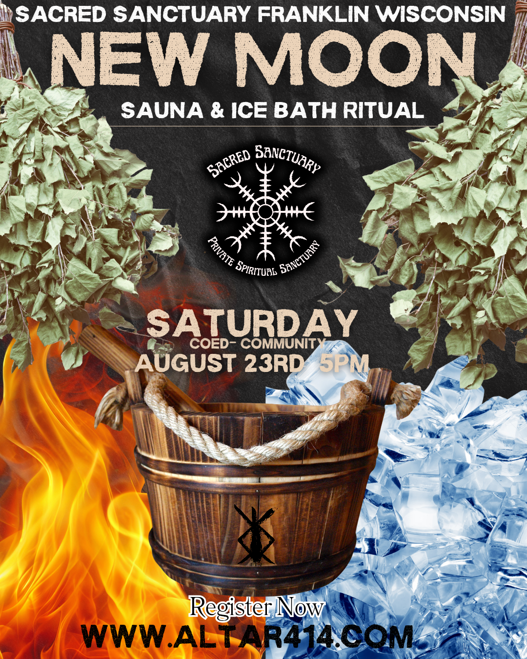 New Moon Sauna Ritual & Ice Bathk